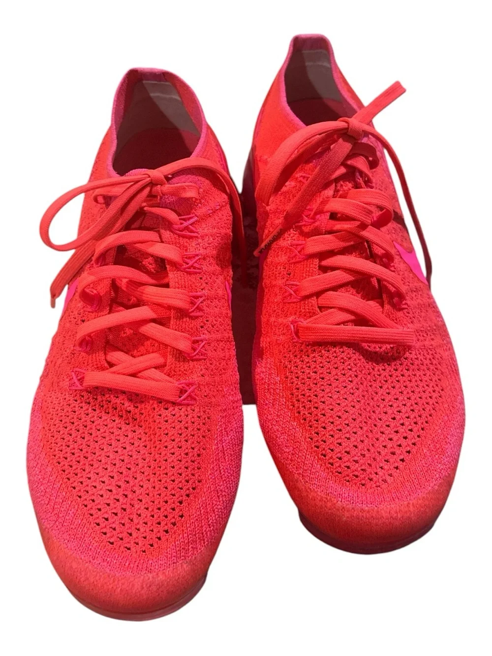 Nike Women’s VaporMax Flyknit Sneakers - Hot Pink